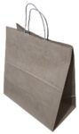 KRAFT PAPER BAG 33*34*18 BROWN WITH TWISTED HANDLE UNPRT